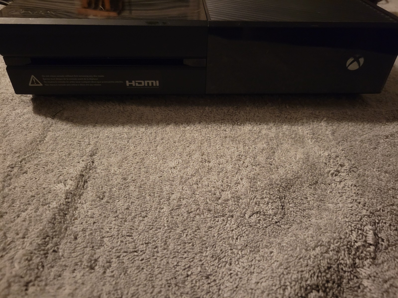 Microsoft Xbox One 500GB Console Tested & Working w/ power cable & controller