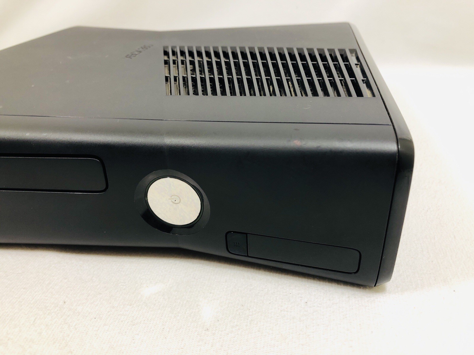 Xbox 360 S Slim Console Microsoft 1439 NO HARD DRIVE Tested Working W Power/HDMI