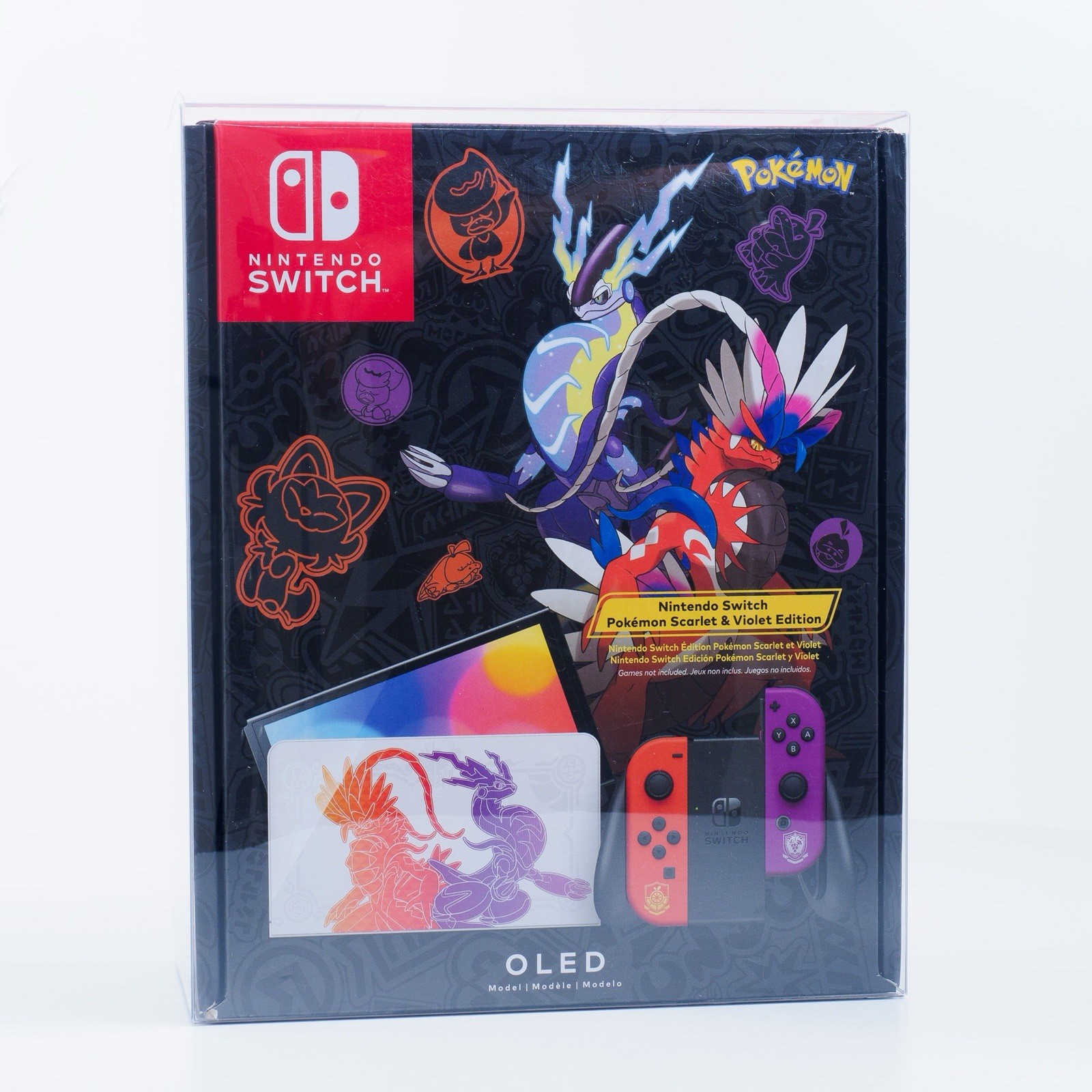 Nintendo Switch OLED Pokémon Scarlet & Violet Special Edition NIB FAST SHIP