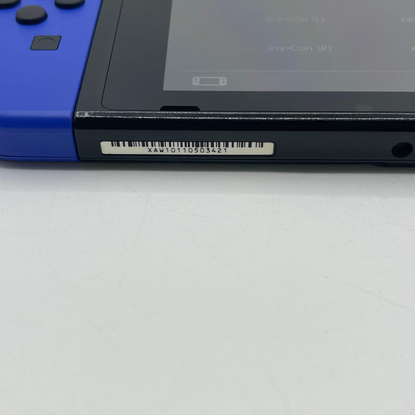 Nintendo Switch v1 Console Gaming System HAC-001 Blue/Neon Yellow