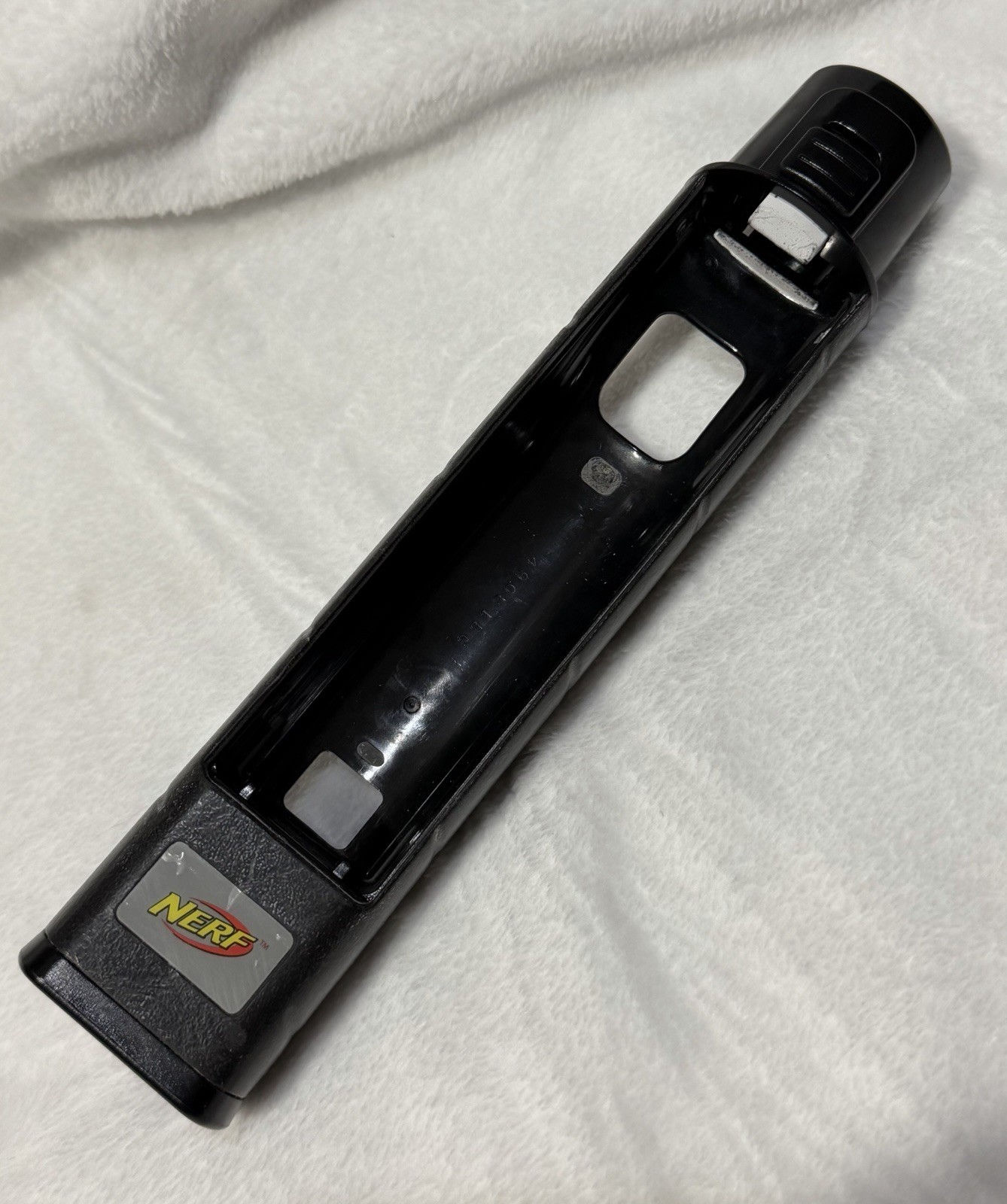 Nintendo Wii console with 2 remotes, 1 silicone sleeve & Nerf sports attachments