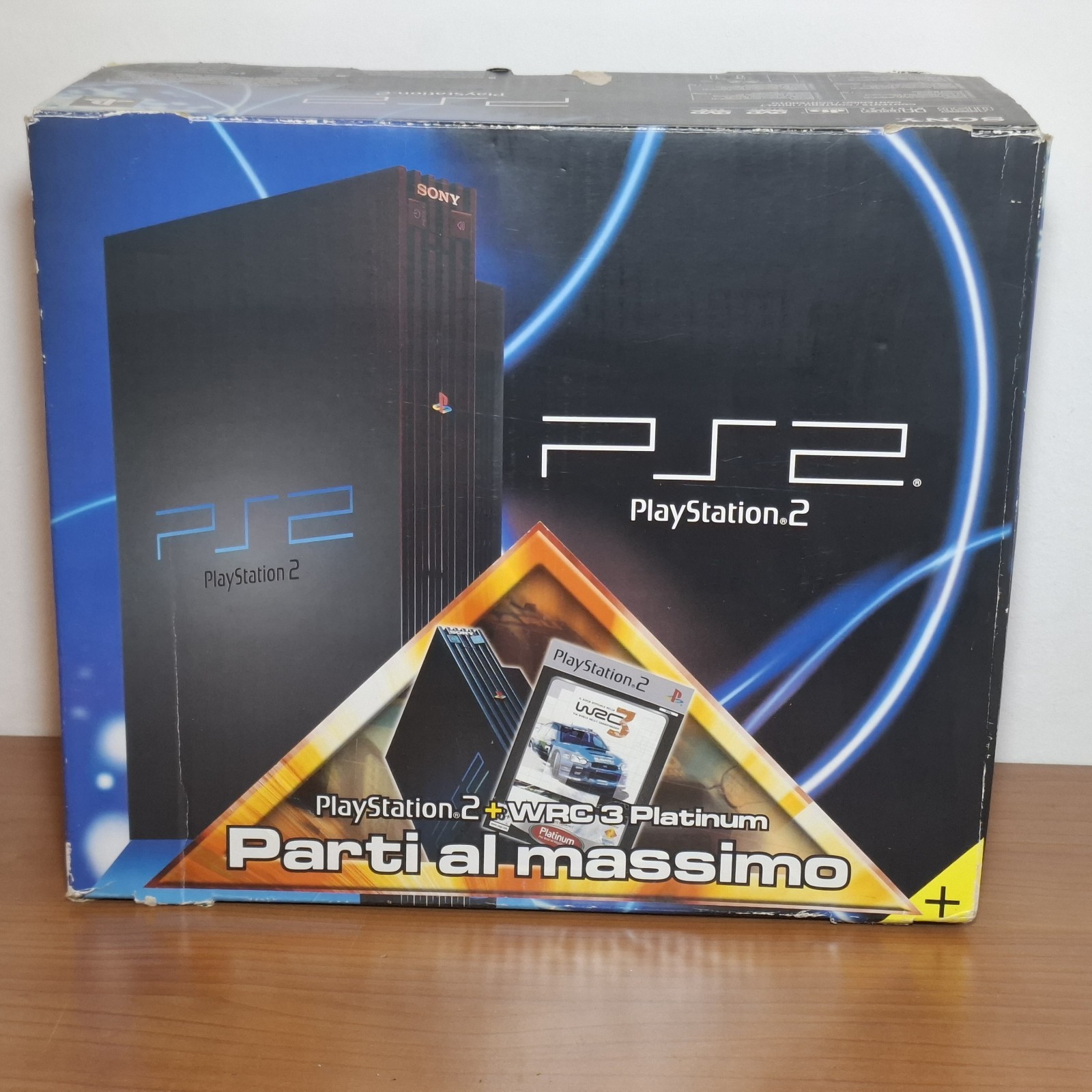 Sony PlayStation 2 PS2 Console SCPH-50004 + WRC Platinum PAL Complete Boxed