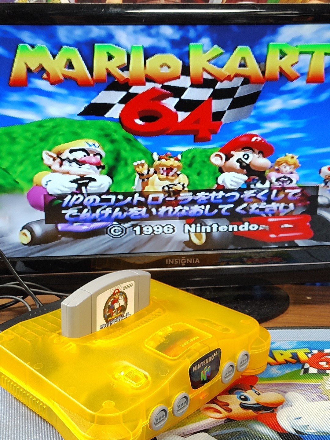 🔥Nintendo N64 Console Transparent Neon Orange Bundle Region Free🔥