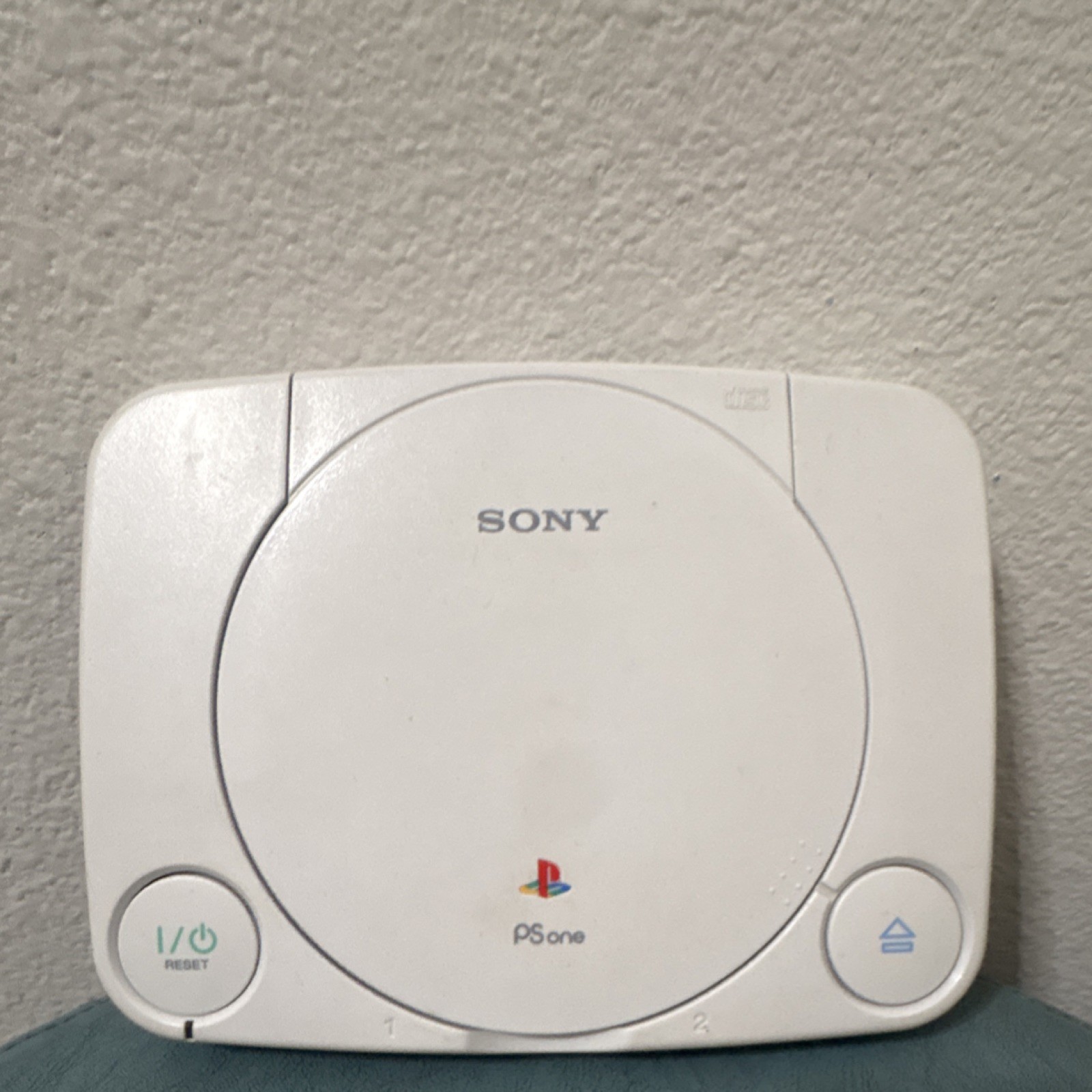 Sony PSone PlayStation 1 Console White SCPH-101 Reset Button Component RCA