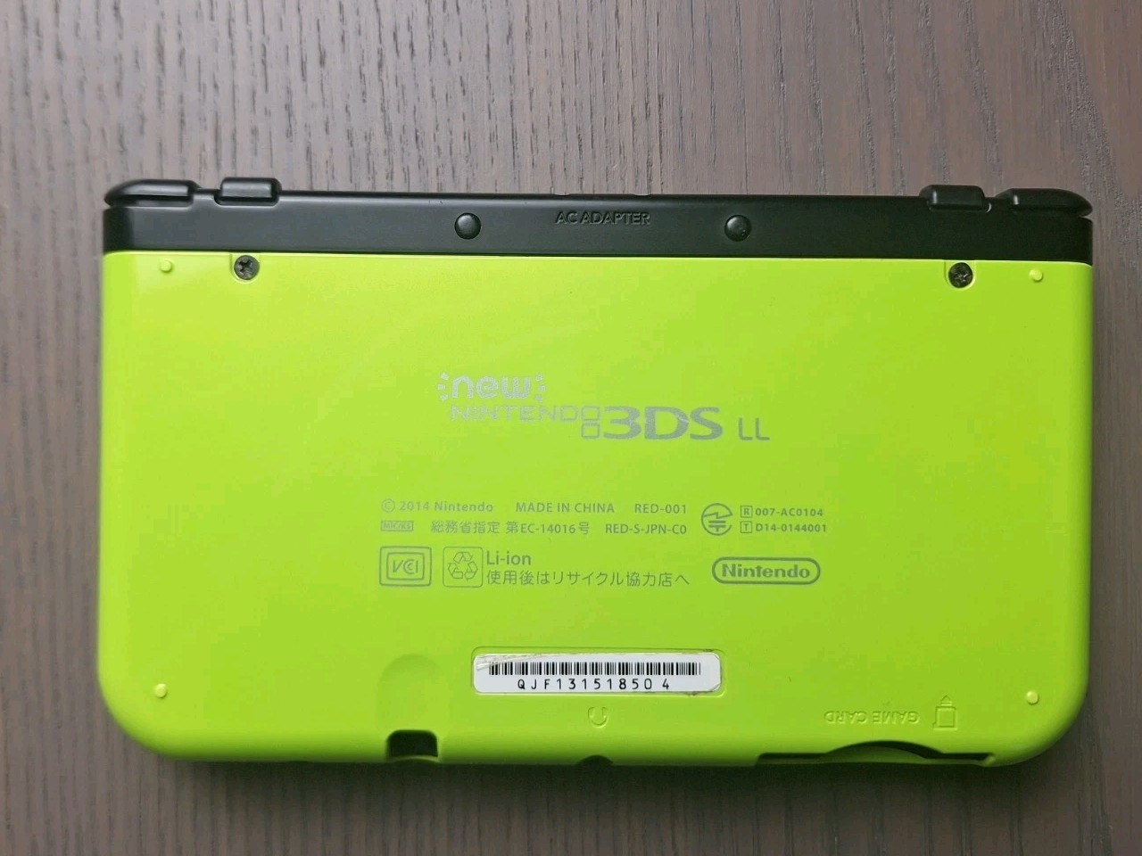 New Nintendo 3DS XL Lime Black | Charger + 32GB SD Card | Region Free