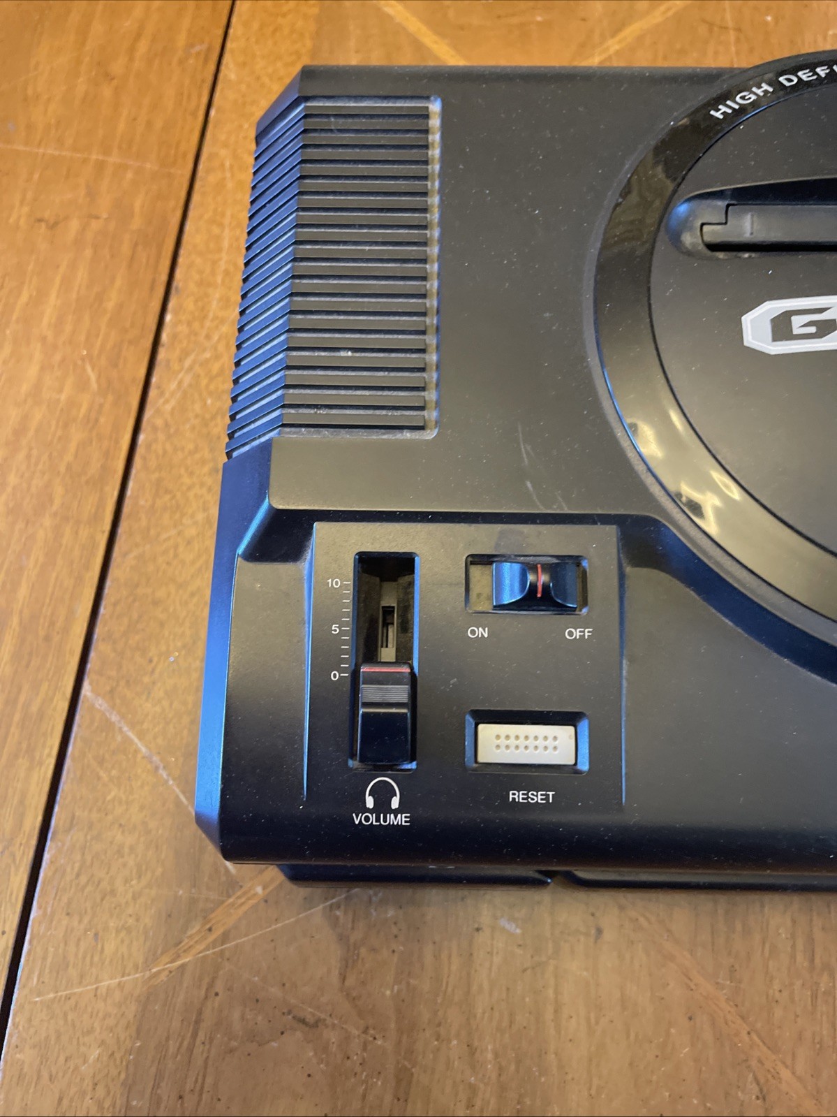 Sega CD Model 2 Black Replacement Console MK-4102A With Genesis Console Only