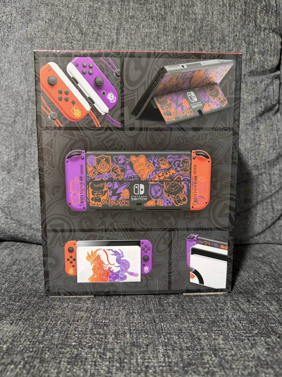 Nintendo Switch (OLED Model) HEG-001 Pokémon Scarlet & Violet Edition
