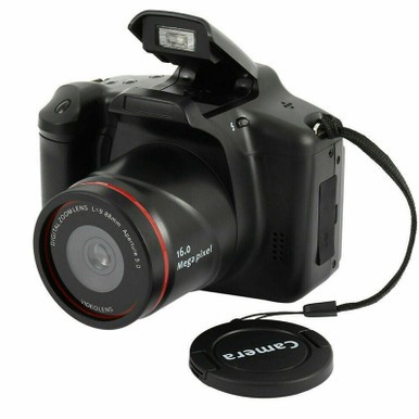 Digital Camera Zoom 16x 1080p Screen Hd Inch 16mp Lcd Display Portable