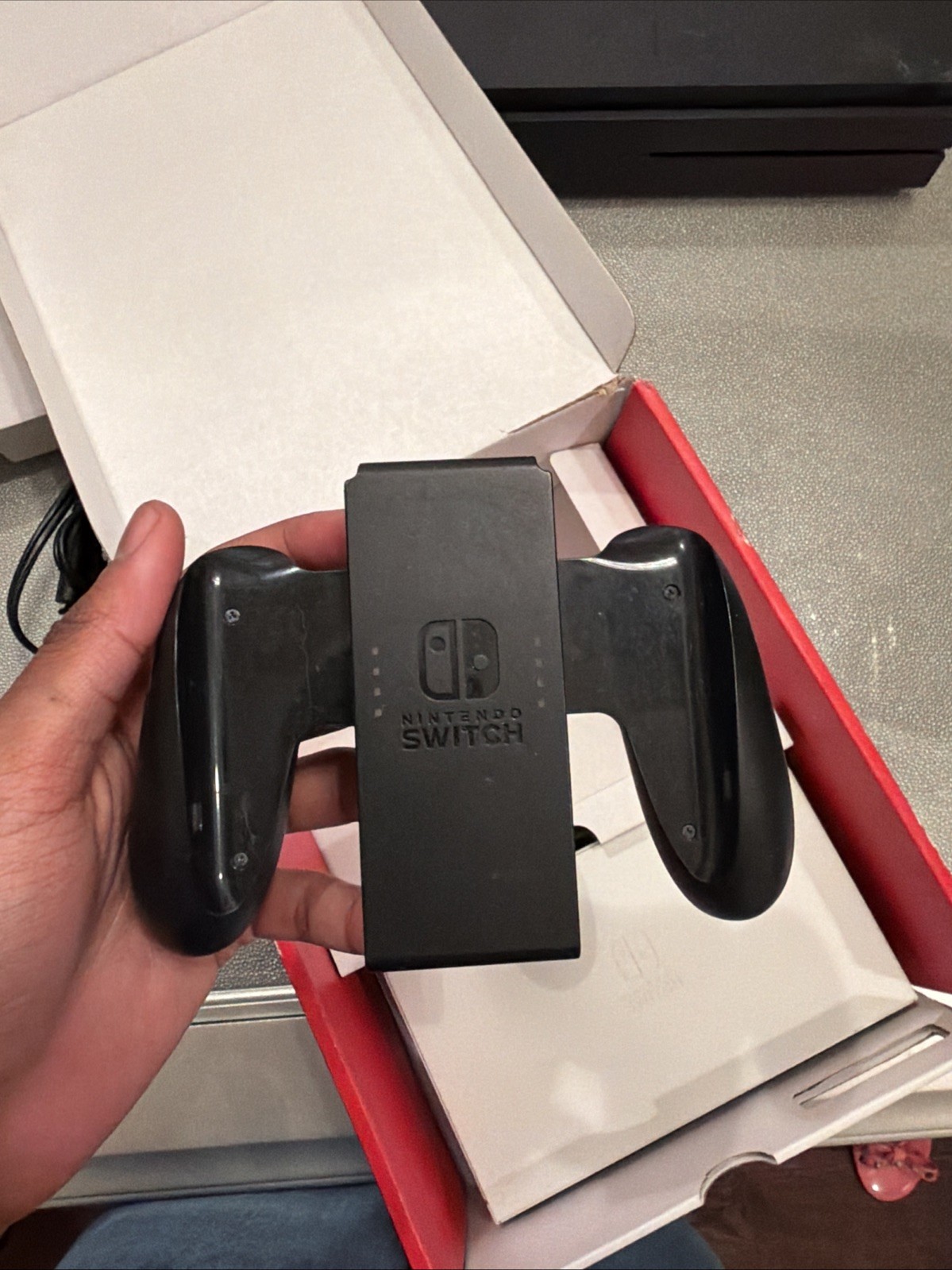 Nintendo Switch OLED Model HEG-001 Console – 64GB – White – With 3 Games