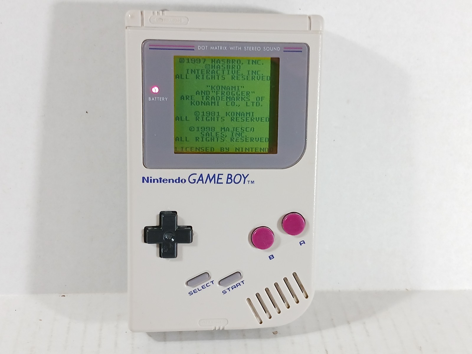 Nintendo GameBoy DMG Complete With Box Original Tested CIB Box Manual Game Boy