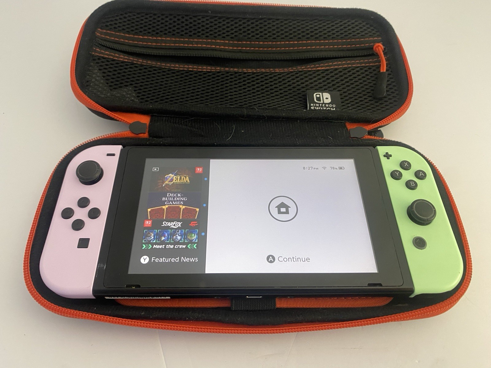 Nintendo Switch Console Bundle 5 Games + 6 Joy-Cons + Headset + Case Tested READ