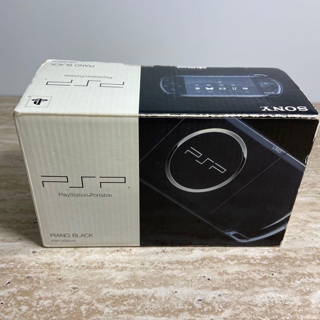 Sony PSP 3000 Piano Black PSP-3000 Console Complete in Box CIB 2GB Japan 7213