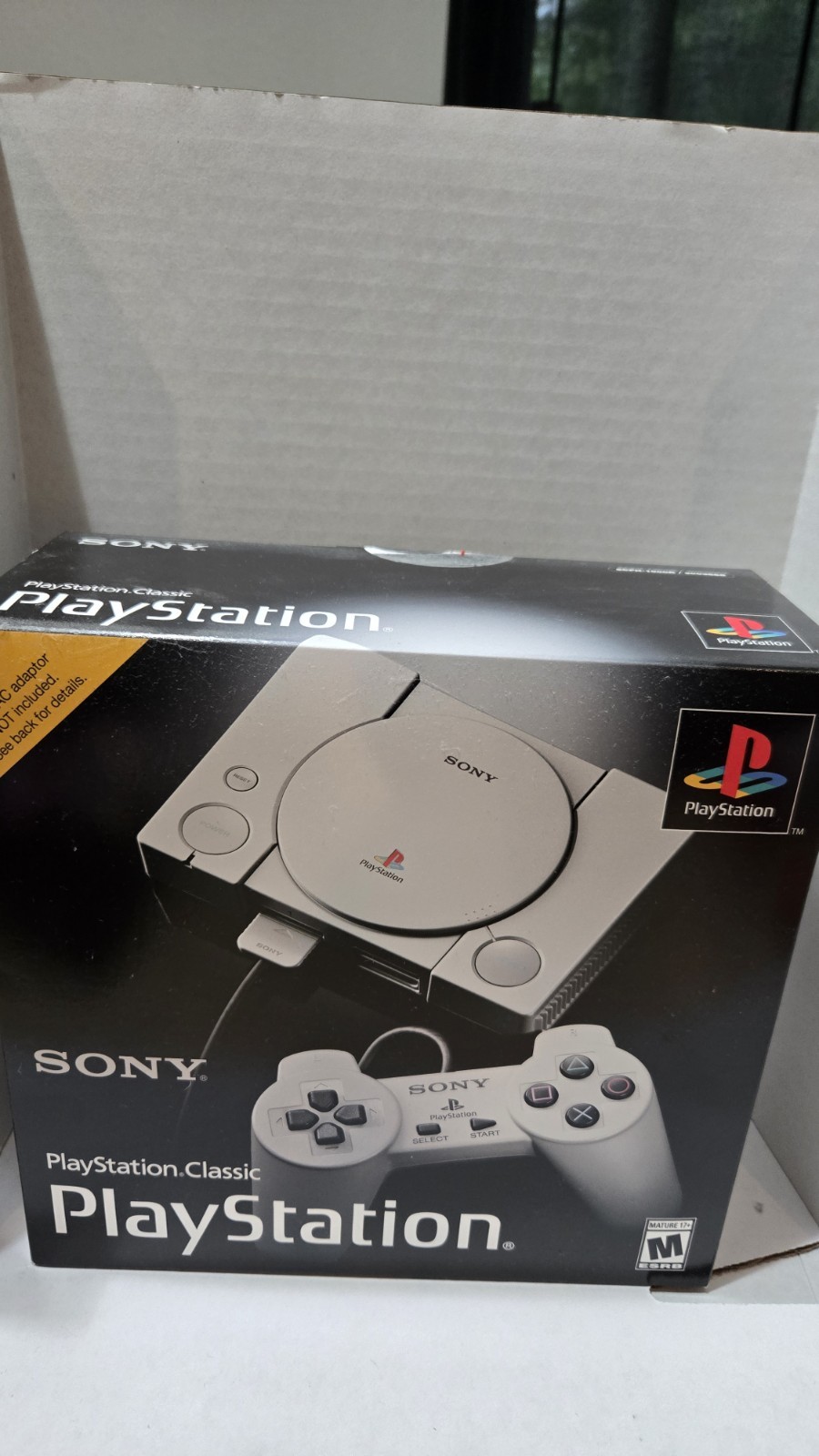 PlayStation Classic Microconsole Gray Preloaded Classic Games CIB