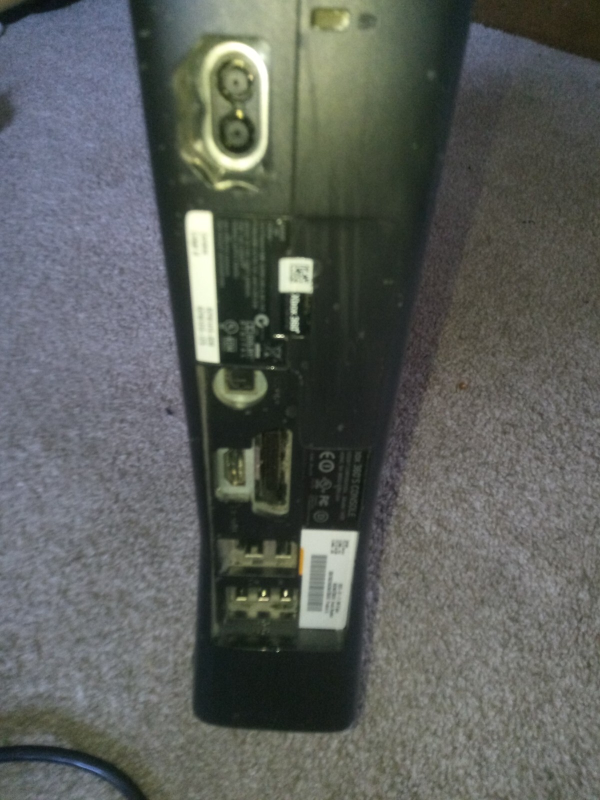 Microsoft Xbox 360 S 4GB Black Console