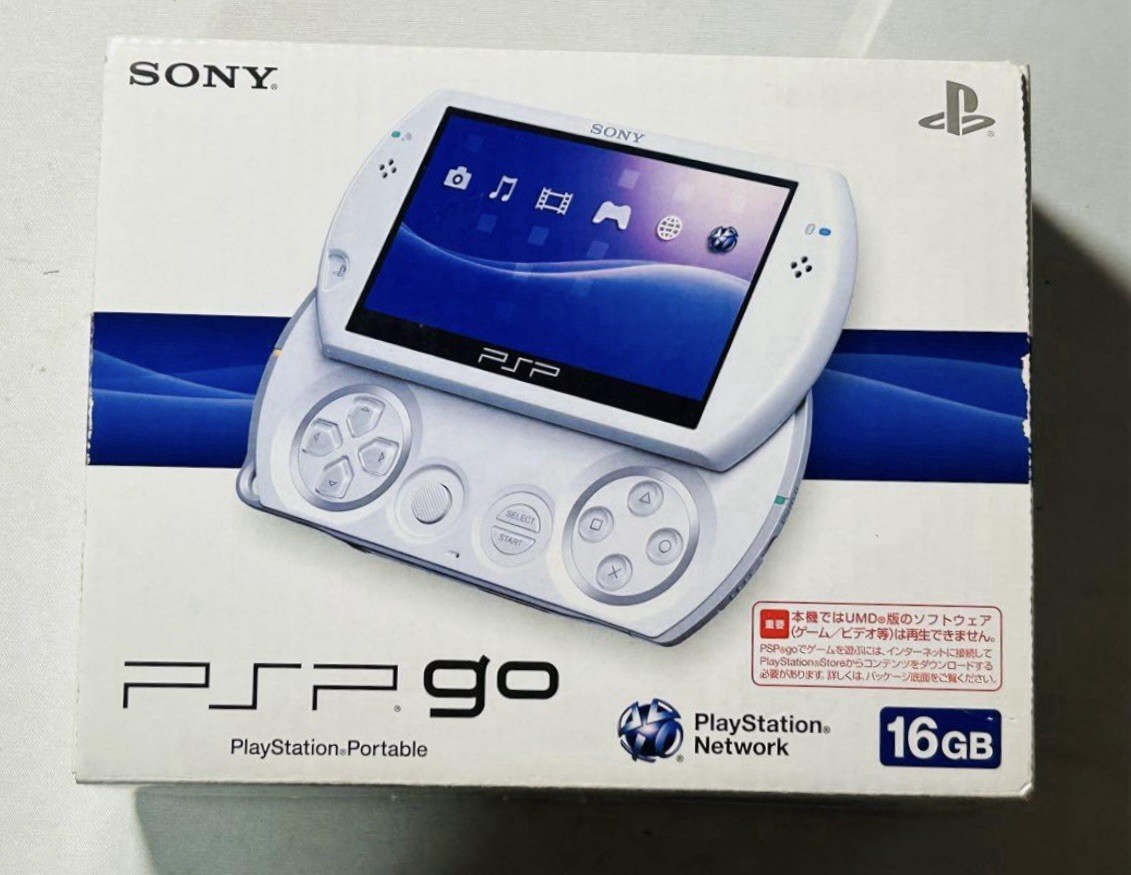 PSP GO PlayStation portableGo Piano White PSP-N1000 PW Box Set Free Ship