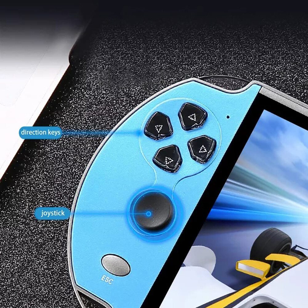 7″ X12 Plus Handheld Game Console HD Screen Retro Video Built-in 10000 Games VX