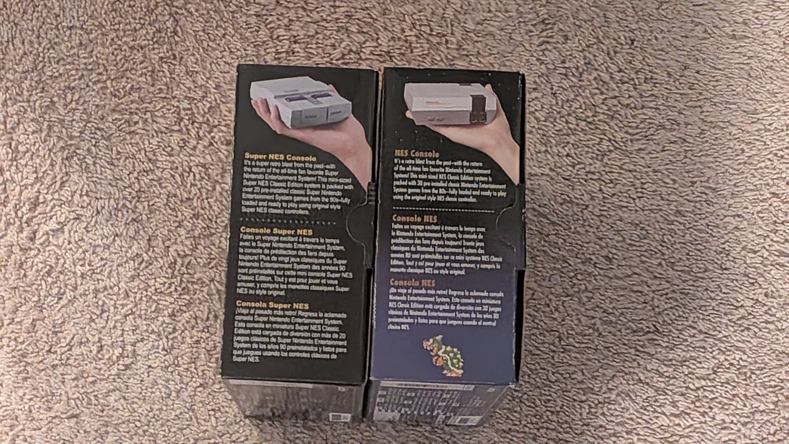 Nintendo Classic Mini Console Bundle – SNES Mini & NES Mini Console (BOTH WORK)