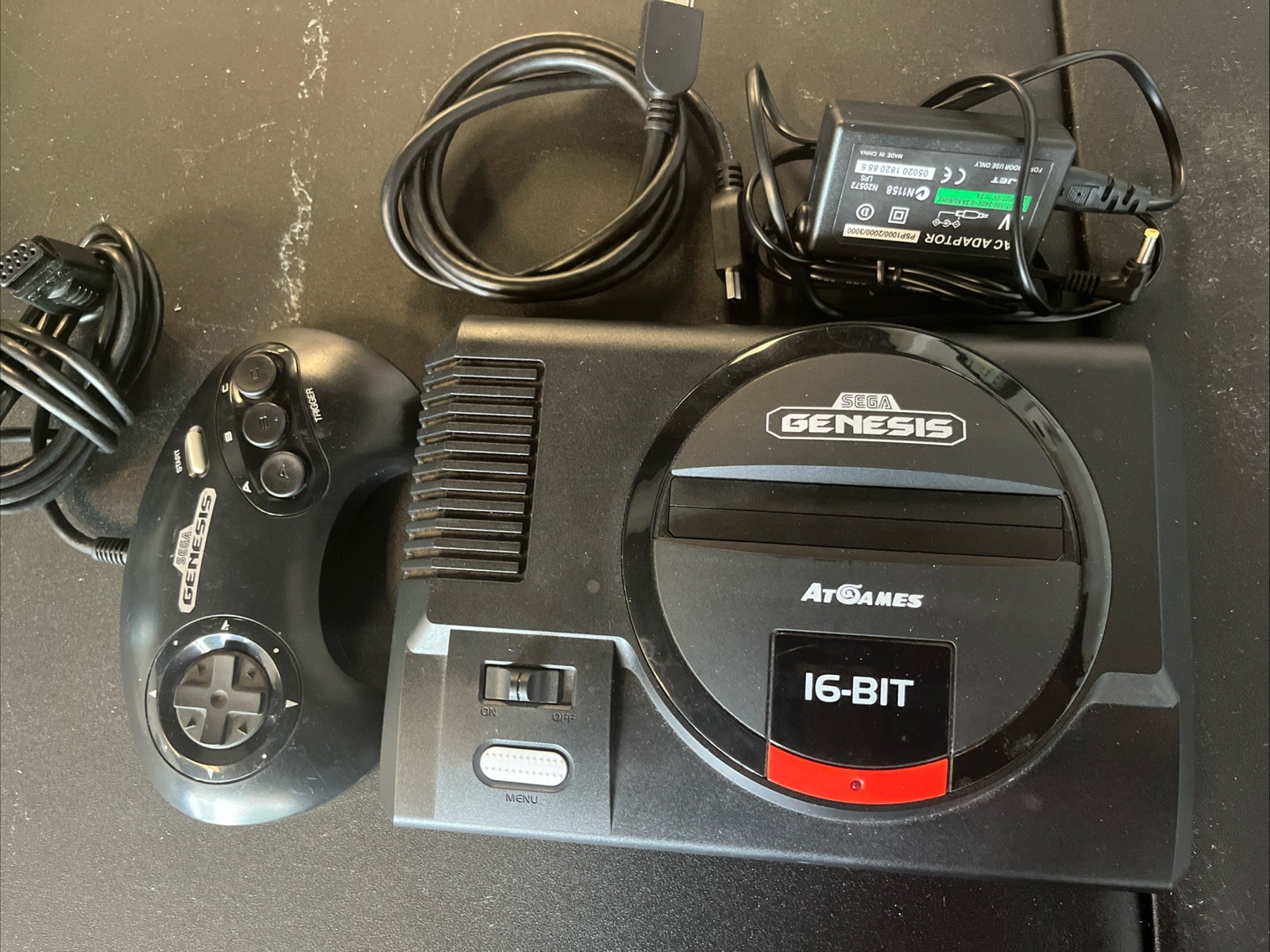 AtGame Sega Genesis 16 Bit Console with 1 Wired Controllers &Power Cord