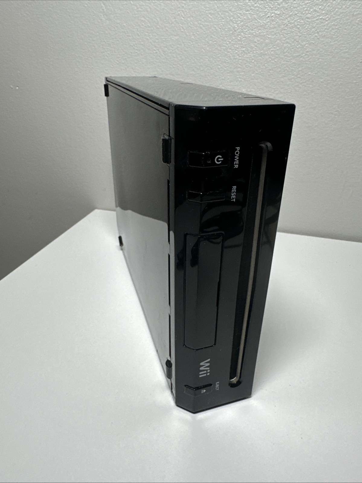 Nintendo Wii Black Console RVL-101 Family Edition Tested Working USA