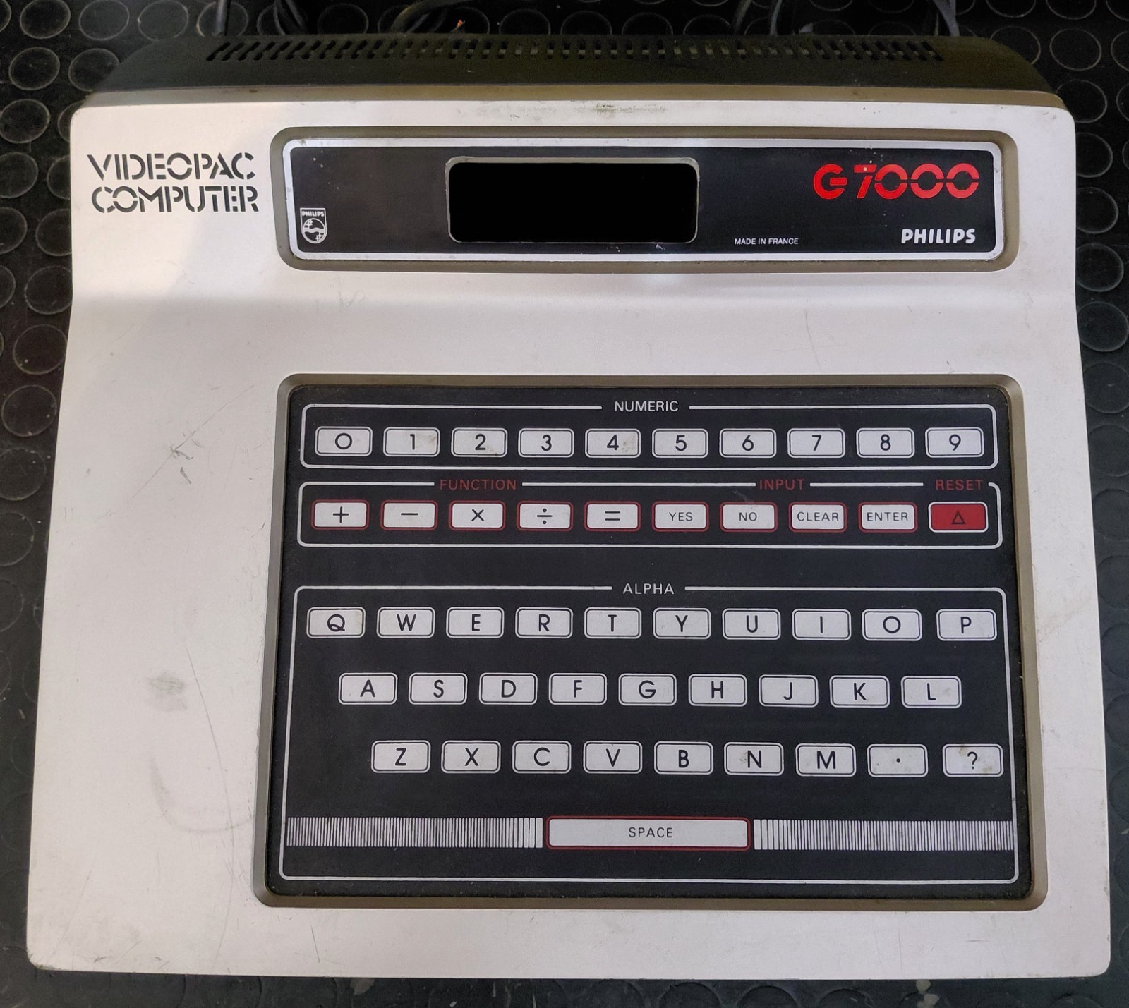 VIDEOPAC G7000 CONSOLE