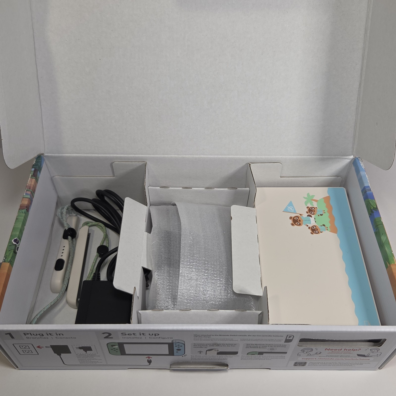 Nintendo Switch Animal Crossing Horizons Edition Console HAC-001 – Factory Reset