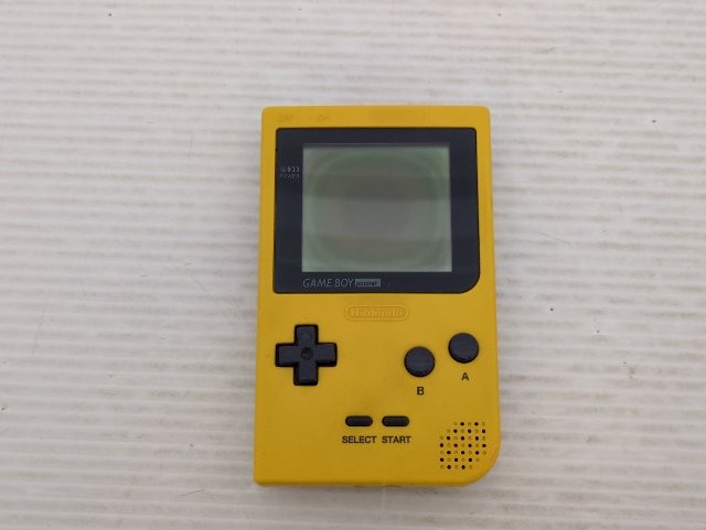 AS IS-Game Boy Pocket Console (MGB-001 / Yellow) GameBoy JP GAME. 9000025568951