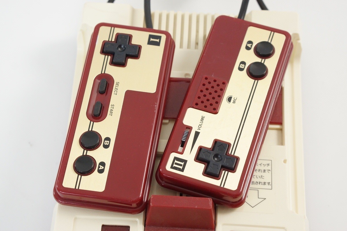 Famicom Console HVC-001 Nintendo FC Tested System -HDMI Adapter- H6334090