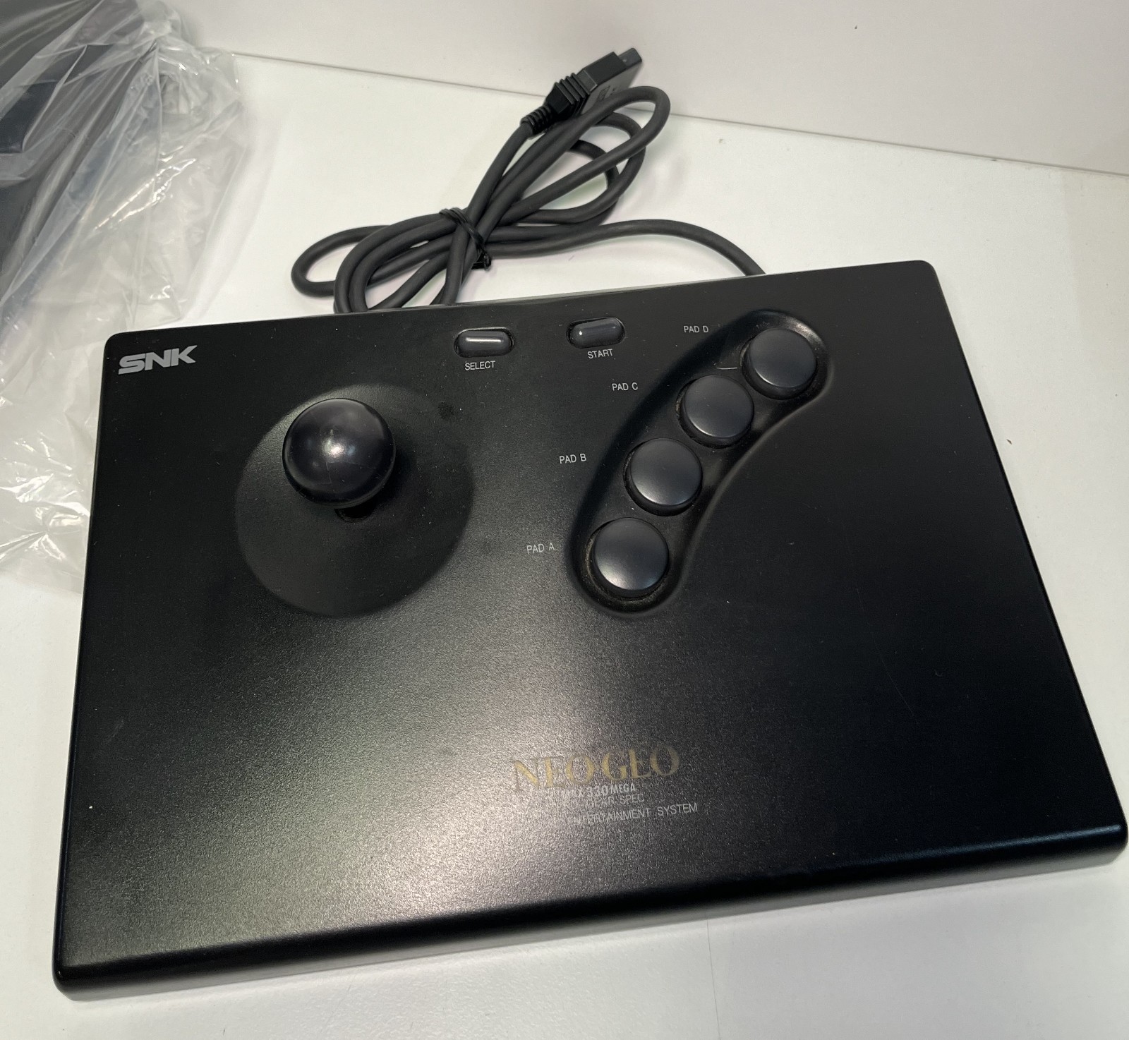 NEO GEO AES SNK SYSTEM COMPLETE BOXED JAPAN USED TESTED CONSOLE *NO MANUAL