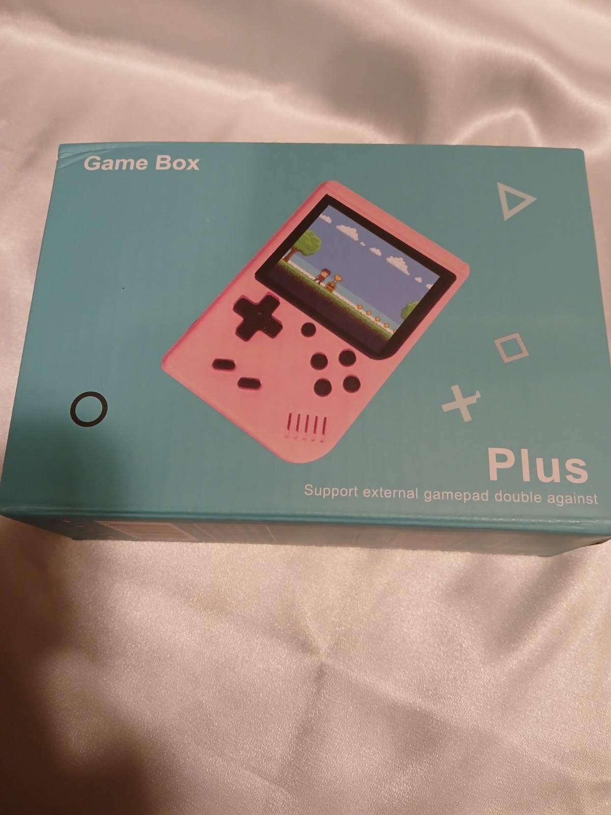 Game Box Plus Handheld Digital Game System Grey Portable Rechargeable