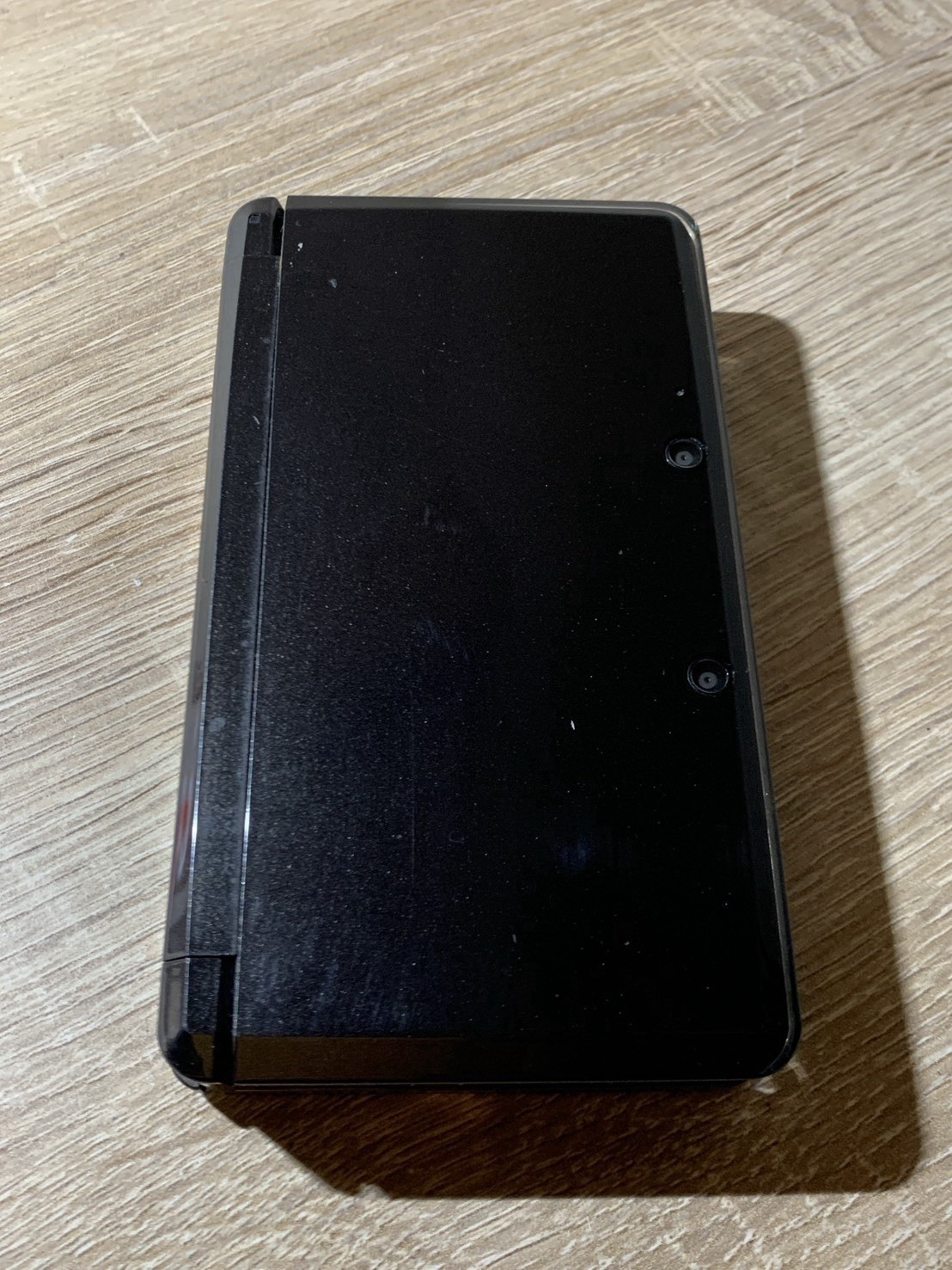 0803 Nintendo 3DS Cosmo Black Good TESTED