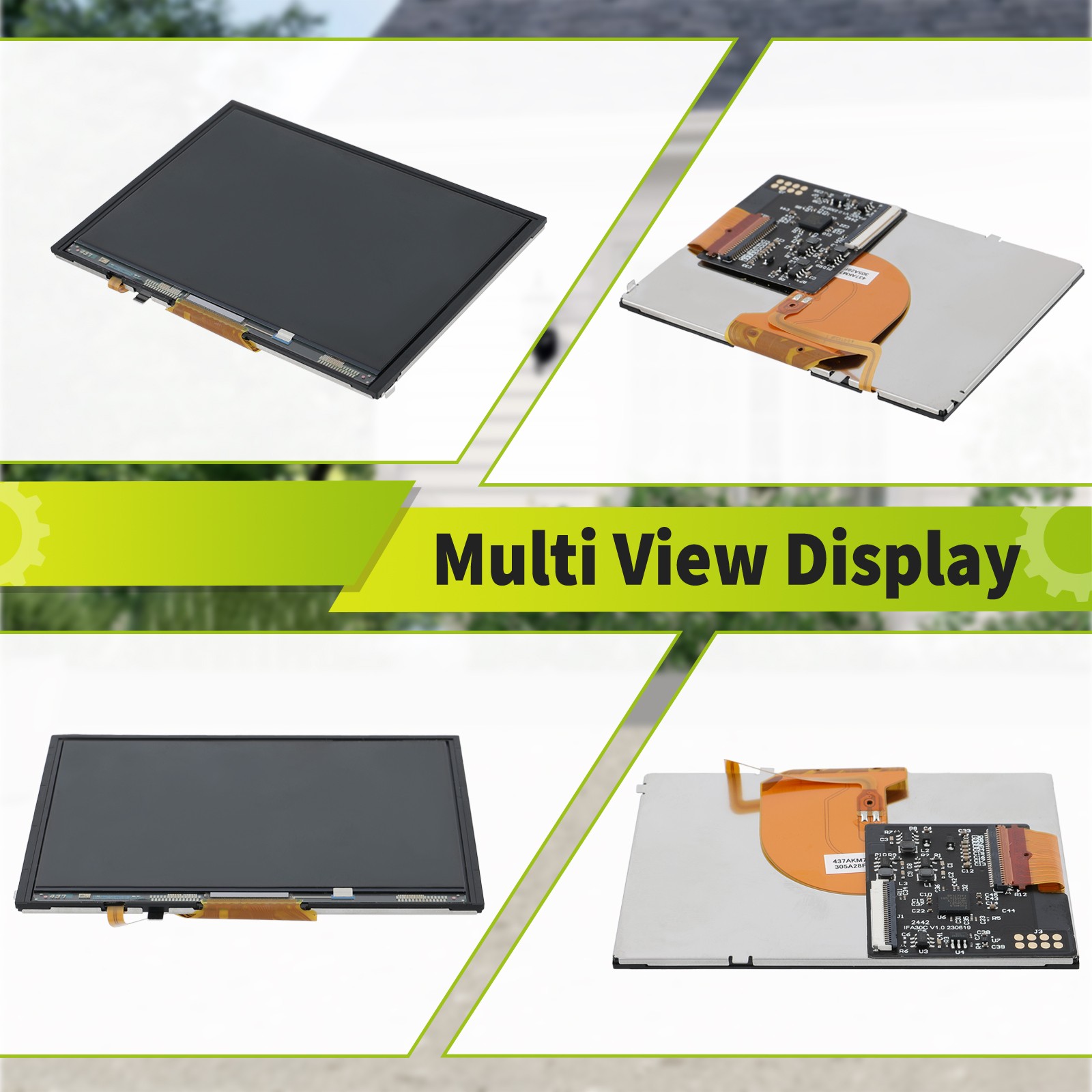Screen MOD LCD Backlight Kit Fit For Nintendo GBA IPS v2 Game Boy Advance New