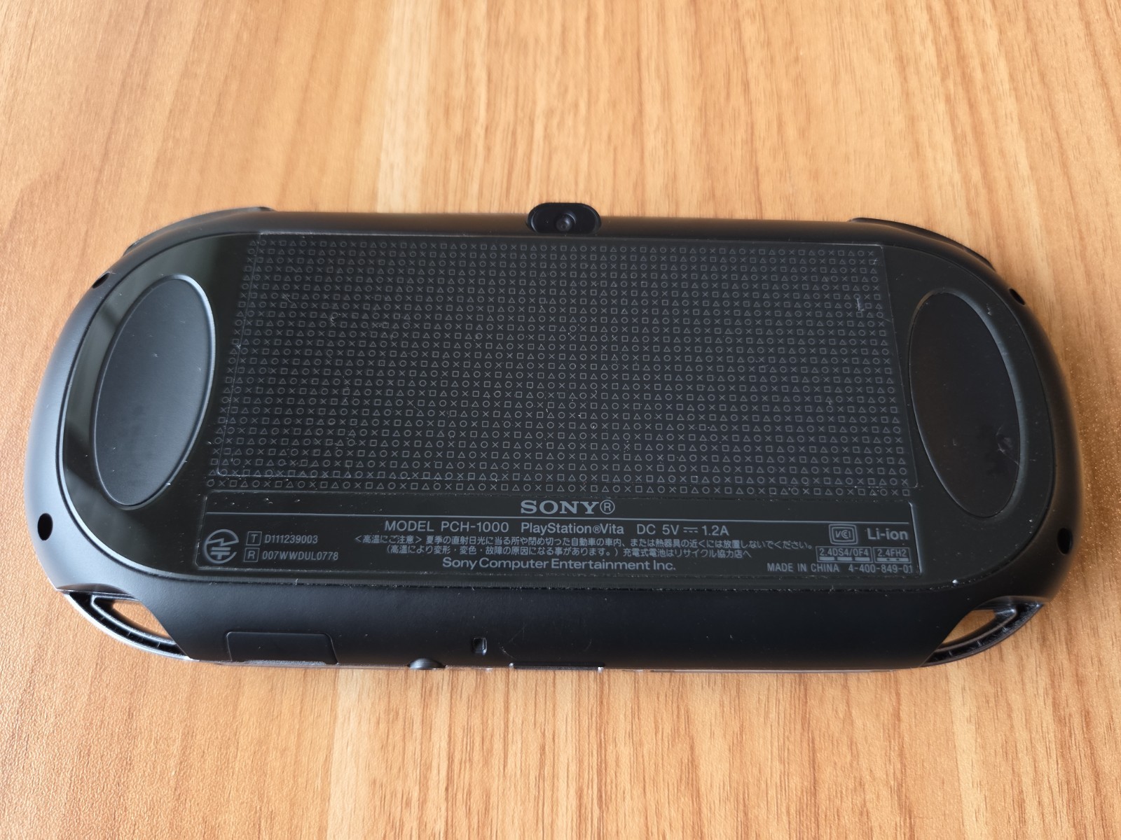 PlayStation PS VITA Console Wi-Fi Model Crystal Black PCH-1000 ZA01 US SELLER