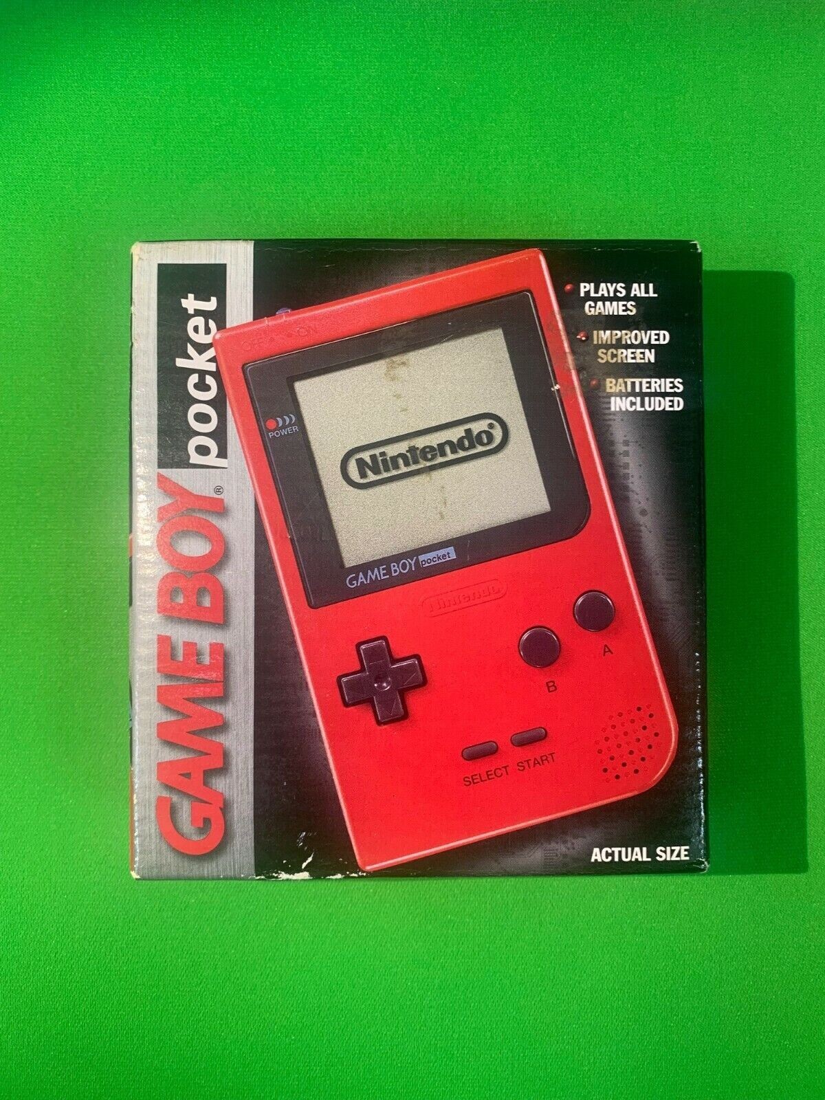 Nintendo Gameboy Pocket Red Version Brand New Factory Sealed Vintage Collectible