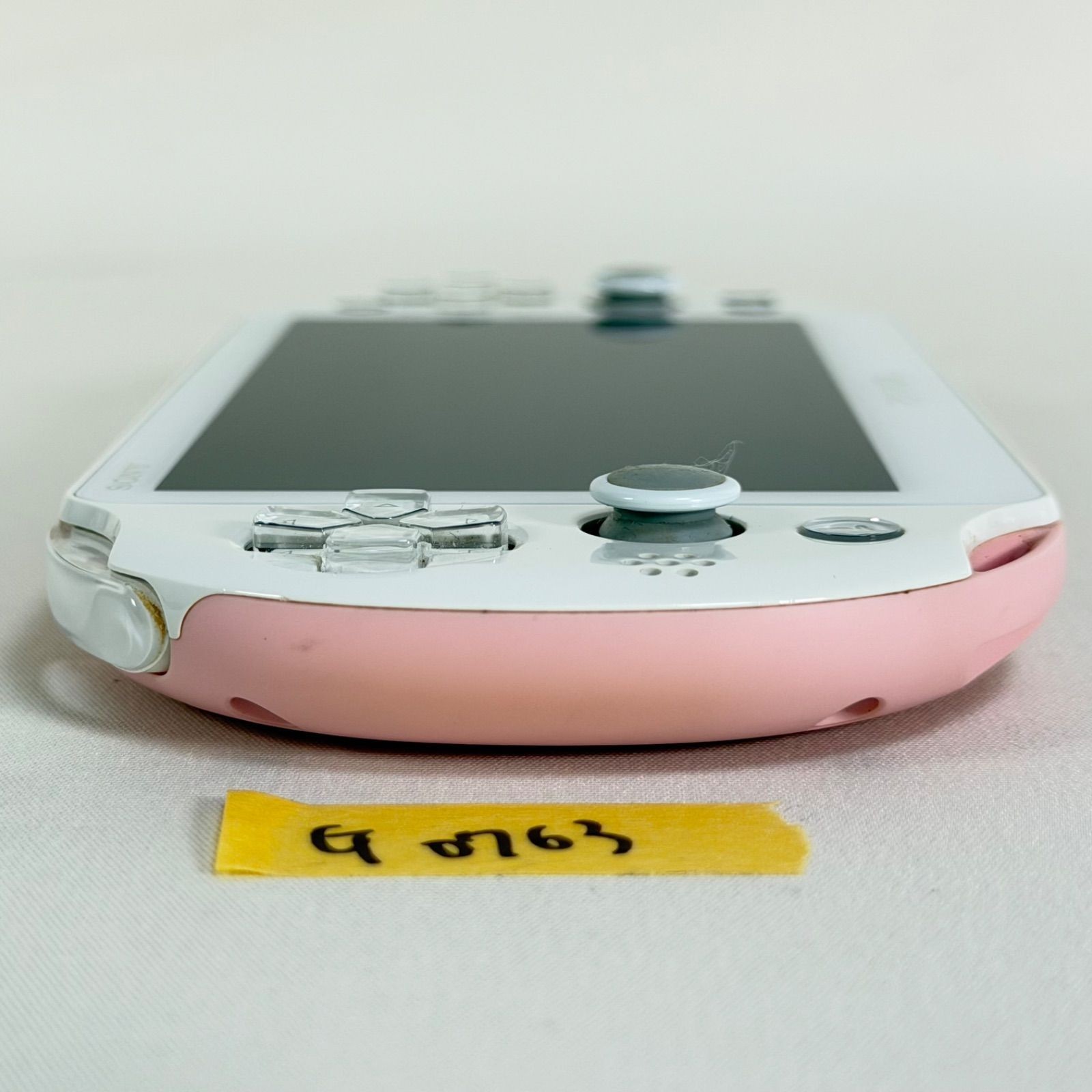 Excellent PS Vita PCH-2000 Sony PlayStation White/Pink Boxed