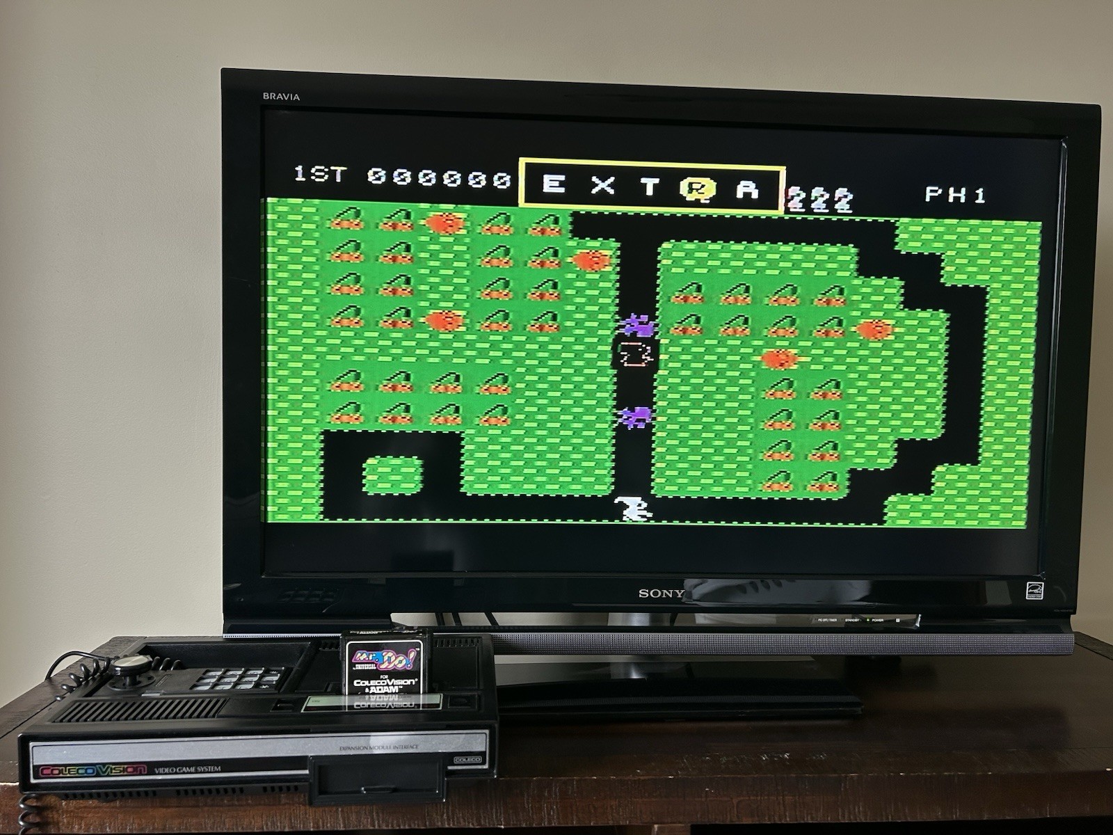 ColecoVision Console 1982 Complete In Box CIB With 10 Games Donkey Kong, Mr. Do