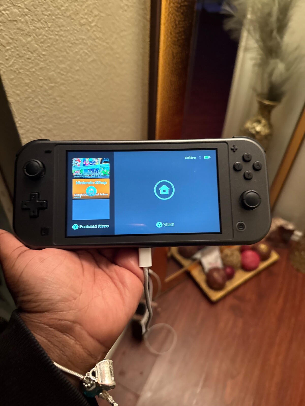 Nintendo Pokemon Switch Lite Dialga and Palkia Edition Game Console *US VERSION*