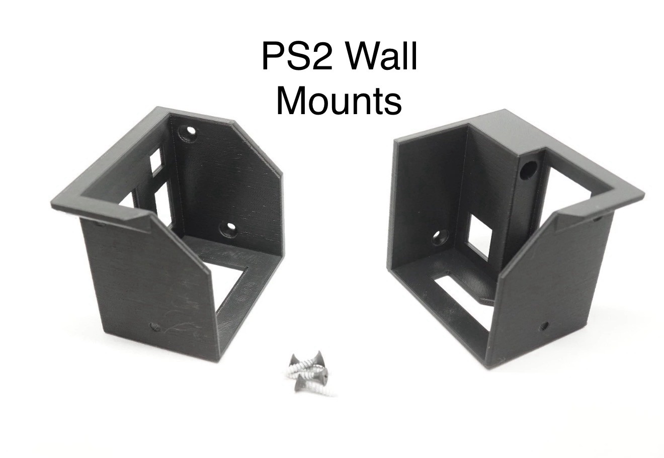 PS2 FAT MODEL WITH HDMI & USB-C + Wall Mounts