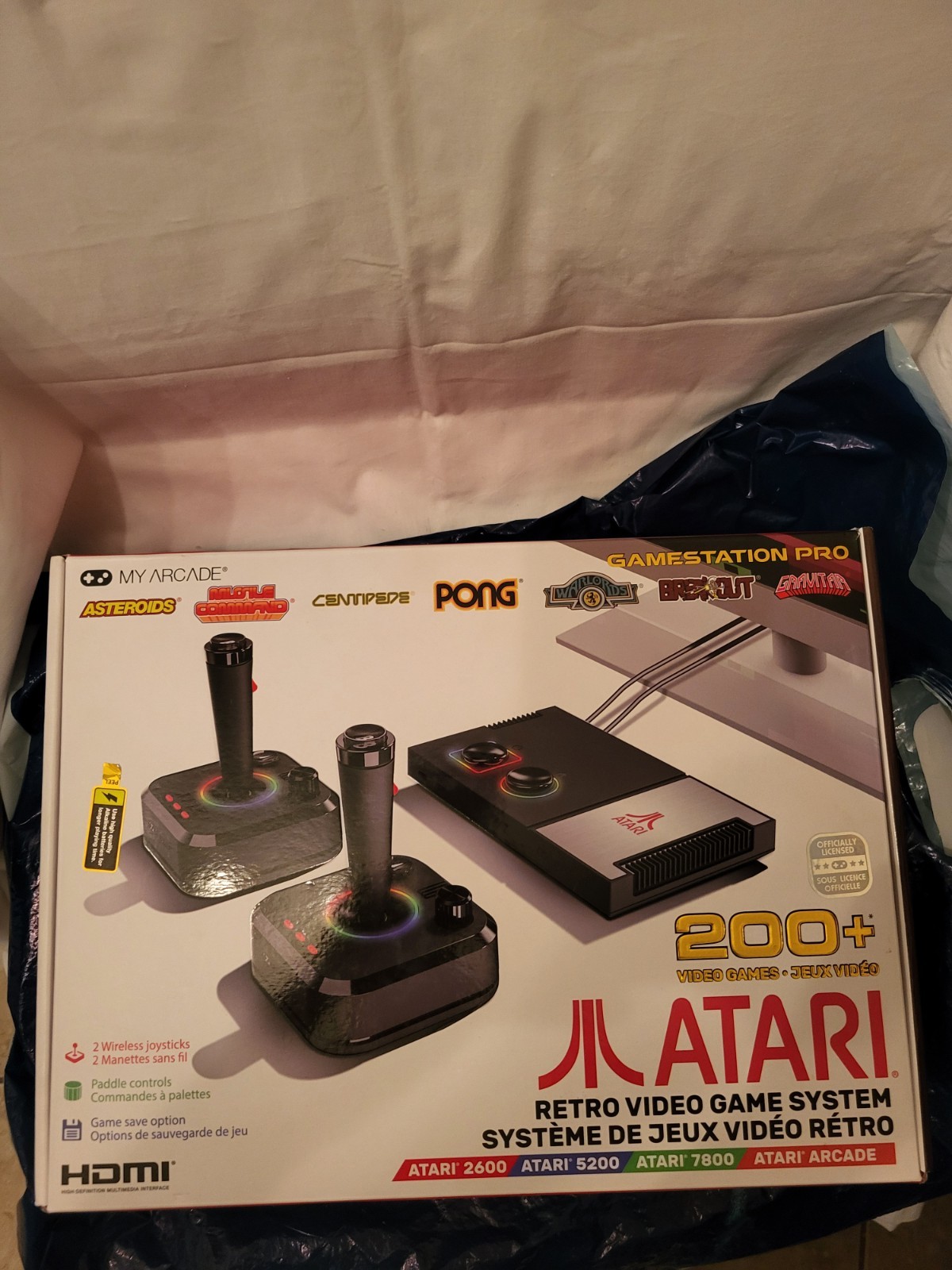 Atari Gamestation Pro My Arcade POG Asteroids Centipede Missile Command +200