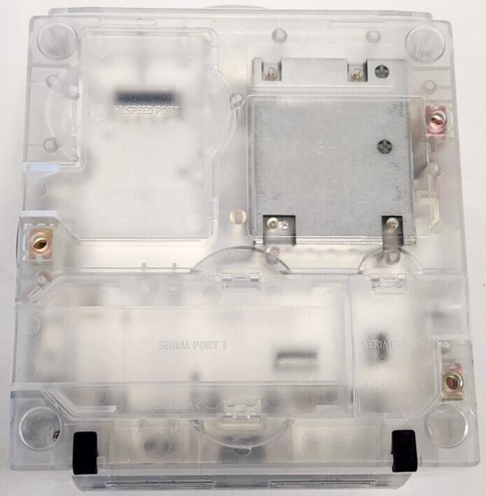 Nintendo GameCube Translucent CLEAR Gaming Console DOL-001 Controller Bundle
