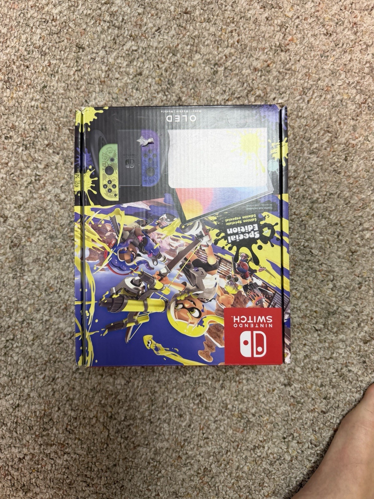 Nintendo Switch OLED Model Splatoon 3 Edition Console BRAND NEW In Stock =