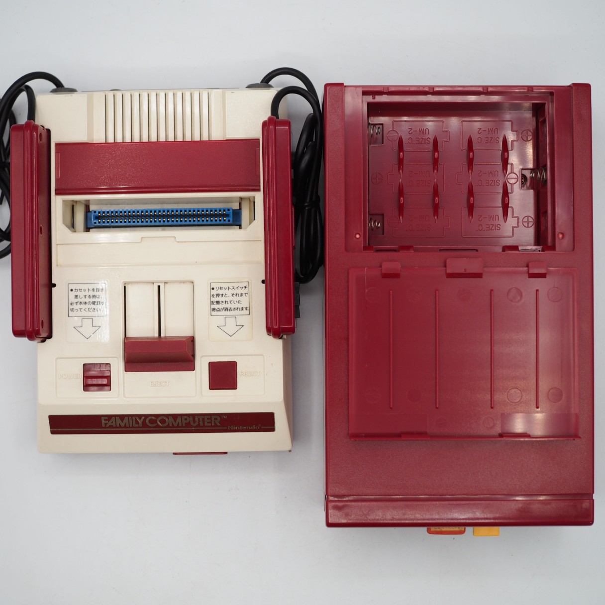 Nintendo Famicom + Disk System Console system Belt Replaced Boxed NTSC-J Tested