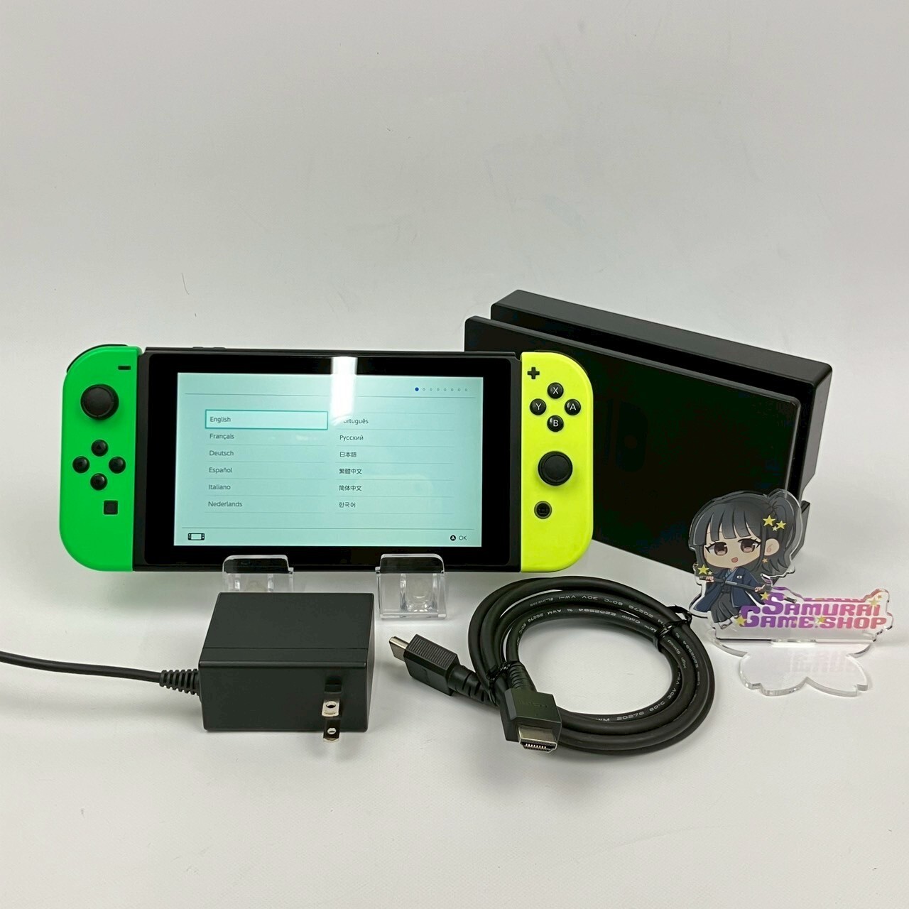 Nintendo Switch HAC-001 Low Serial Console Joy-Con Dock Region Free 1 Day Ship
