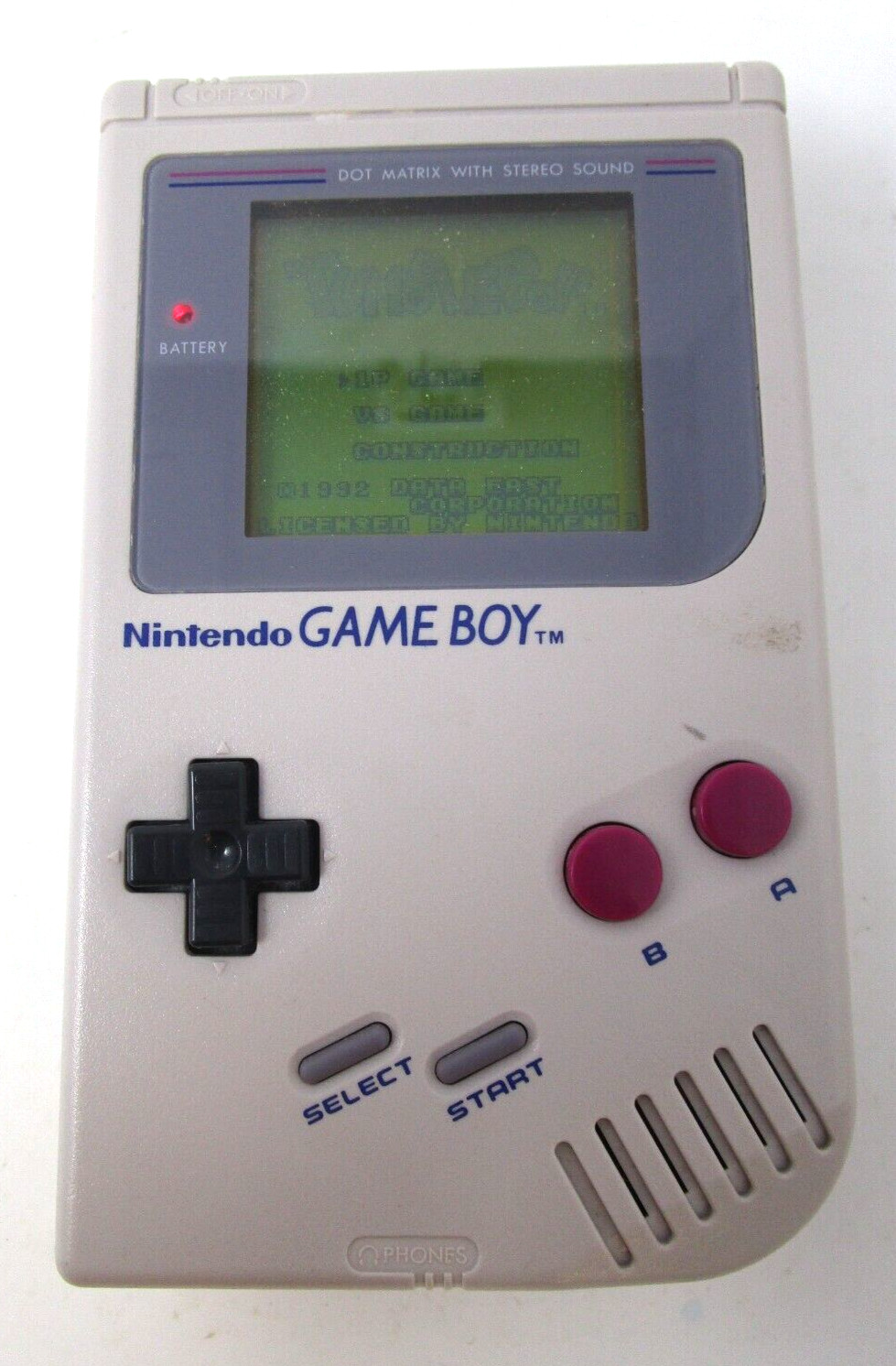 Nintendo Game Boy Basic Set w/ Box – USED – Tested DMG-01 See Description