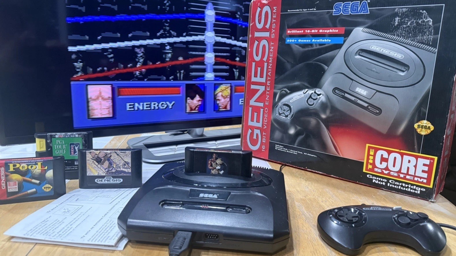Sega Genesis Console ~ The Core System Complete in Authentic Box