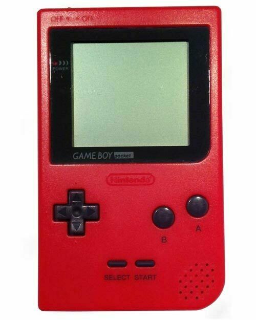 Nintendo Game Boy Pocket – Red with 3 Kirby and DK games