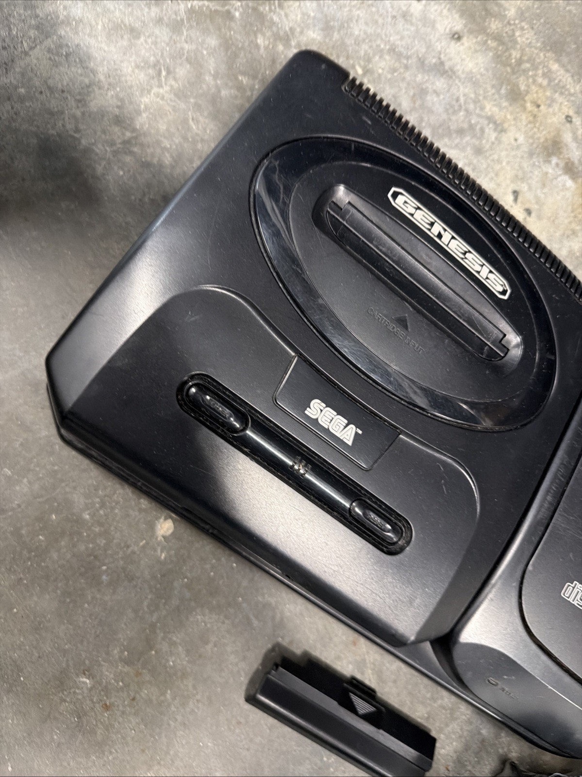 Sega CD Video Game System Console with 1 Controllers Cords And Multi Tap