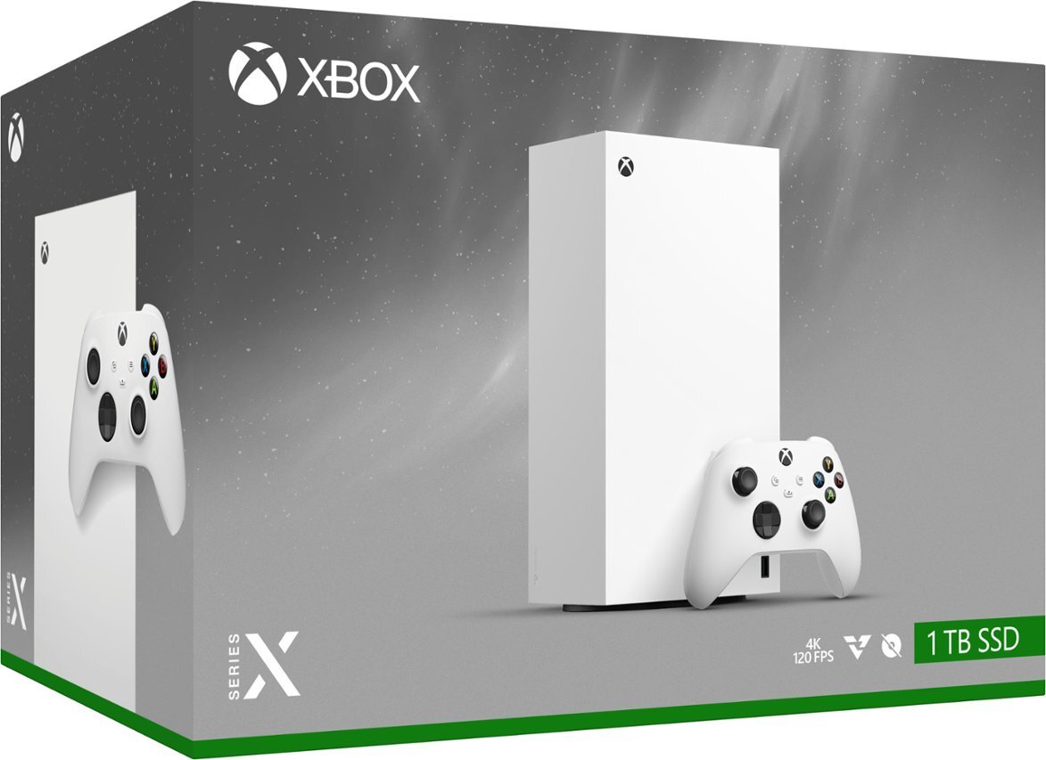 New 2024 Microsoft – Xbox Series X 1TB All-Digital Console (No-Disc) Robot White