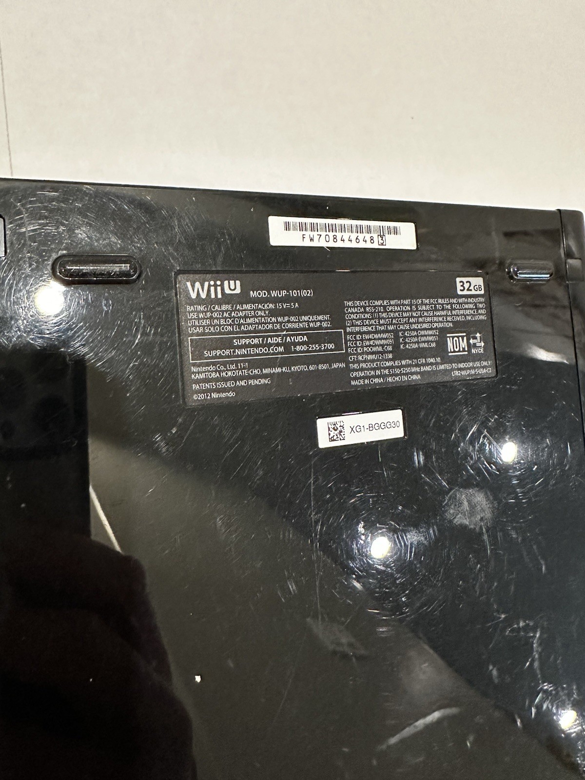 Nintendo Wii U Console Bundle GamePad HDMI OEM Cables Mario Maker Splatoon
