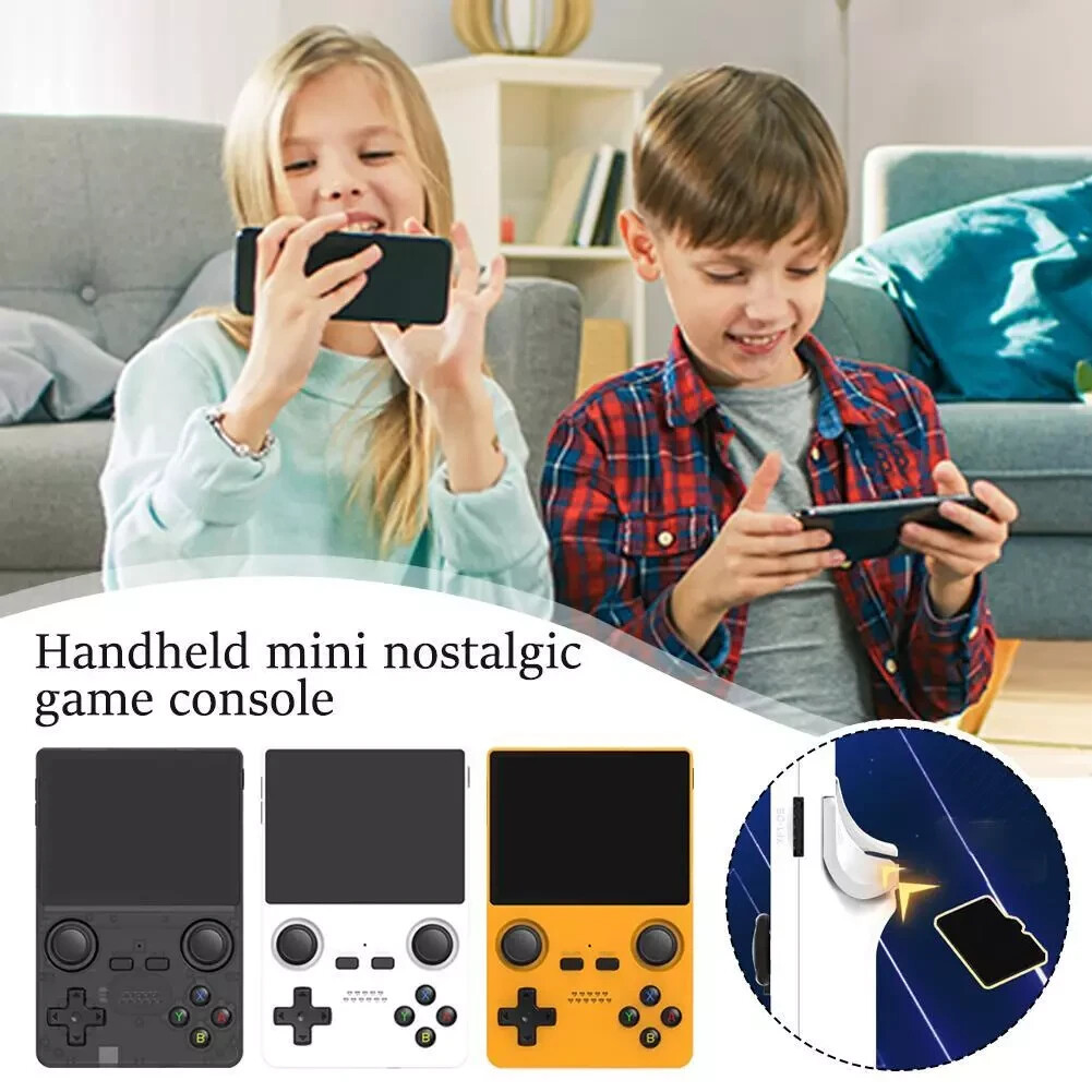 Emulator Console 3.5” IPS Display Dual Slot HDMI 3000mAh Classic Game Player