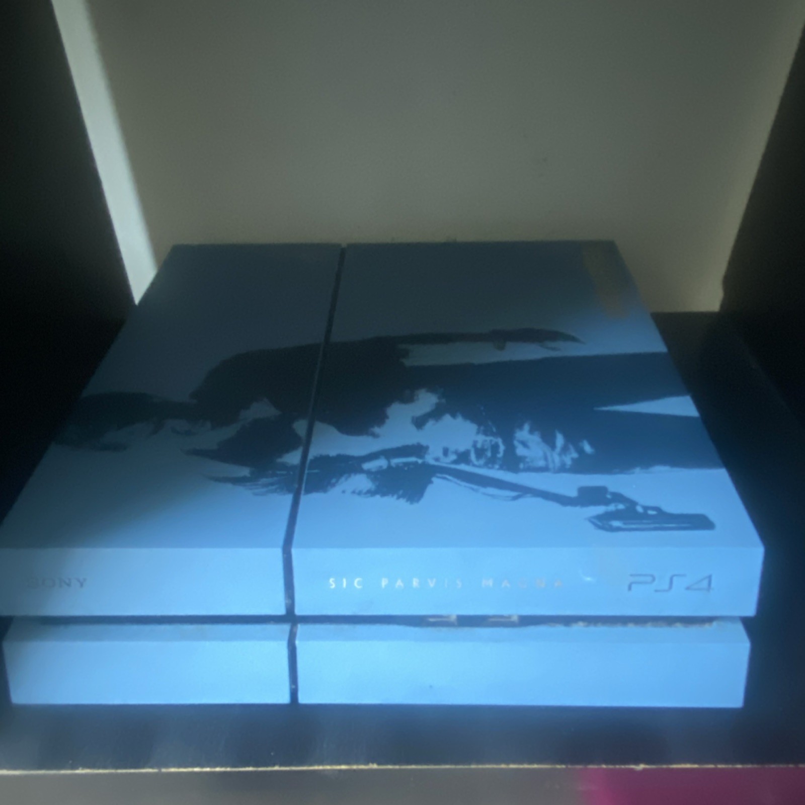 Sony PlayStation 4 Uncharted Limited Edition Blue Console Wi-Fi Blu-Ray Internet